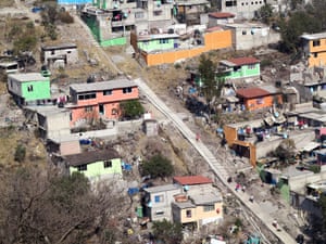 Self-built stairs such as this one in Ecatepec are one of the most successful adaptations made by communities in hilly neighbourhoods