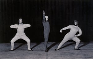Bauhaus dancers in Dance of Space, 1926 Schlemmer was born in 1888 and studied art before being injured in the first world war. When he returned from the western front, he turned to sculpture and performing arts, working at the Bauhaus school in Weimar