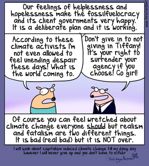 Cartoon by First Dog on the Moon titled Algal Kerfuffle, panel 3