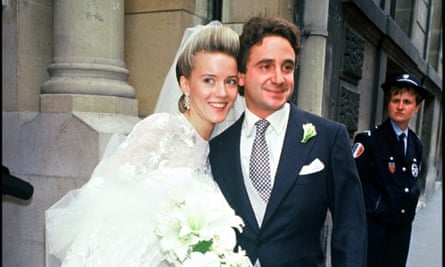 ‘Oh, I’m really, really, really good friends now’: marrying Spyros Niarchos in 1987.