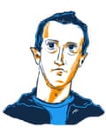 Illustration of Mark Zuckerberg