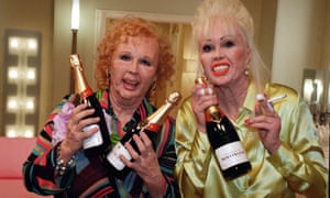 This 2001 episode of Absolutely Fabulous is called Menopause – the subject crops up frequently on comedy programmes.