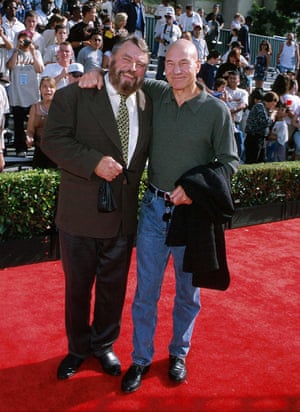 Yorkshire lads … Blessed and Stewart in Hollywood.