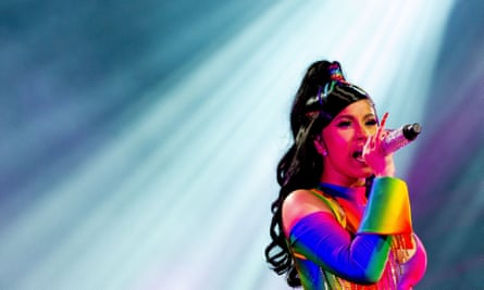 Cardi B Tells Joe Biden In Interview Getting Trump Out Is Election Priority Us Elections 2020 The Guardian