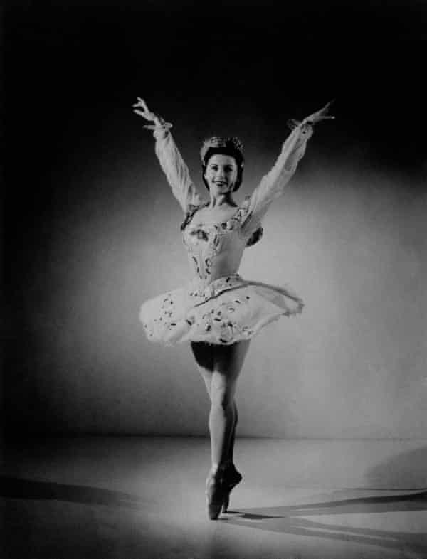 Violetta Elvin in Sleeping Beauty in the 1940s.
