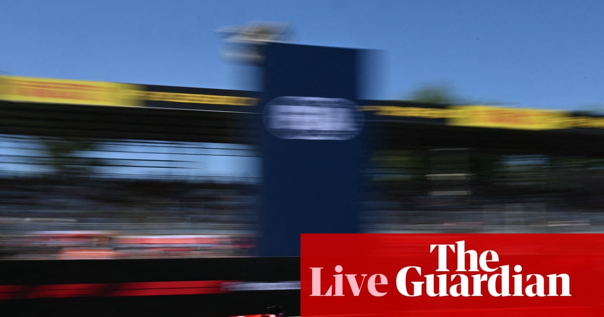 Formula One 2026: Italian Grand Prix qualifying – live