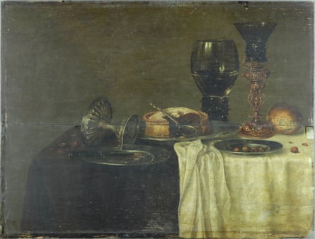 An anonymous Dutch Golden Age oil painting from the 17th century, discovered last year in Australia.