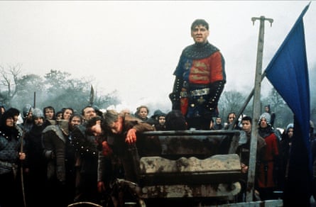 Kenneth Branagh in the film Henry V in 1989.