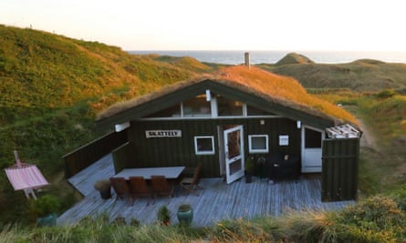 Airbnb cabin on the Danish coast near Hirtshals