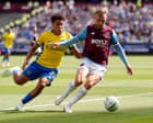 West Ham v Portsmouth, Burnley v Notts County: Carabao Cup first round – live