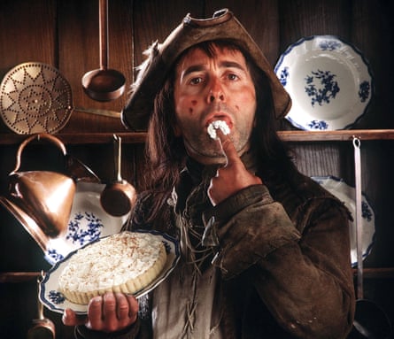 ‘There’s a limit to the amount of times I’m prepared to prostitute my catchphrase’ ... Tony Robinson in Blackadder.