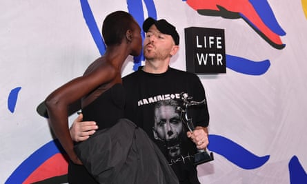 Alek Wek Demna Gvasalia