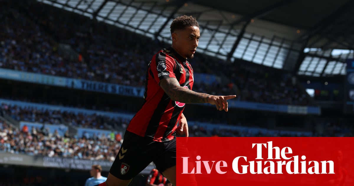 Manchester City v Bournemouth: Premier League – live