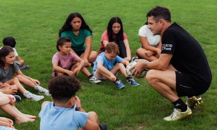 Dan Carter does work for Unicef and has set up his own fund to help children.