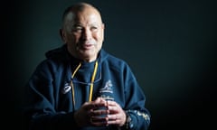 Eddie Jones features heavily in the new Wallabies documentary that airs on Stan in Australia this week.
