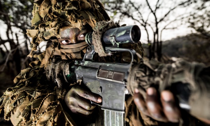 Image result for female rangers stop poaching in Zimbabwe