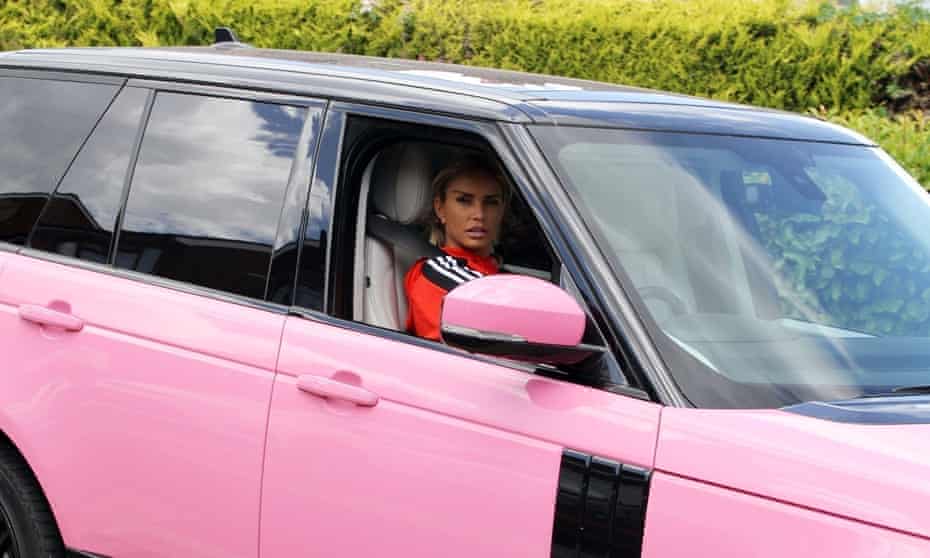 Katie Price in 2019, after a previous driving ban.