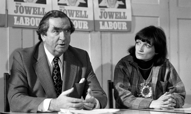 Denis Healey and Tessa Jowell in 1978.