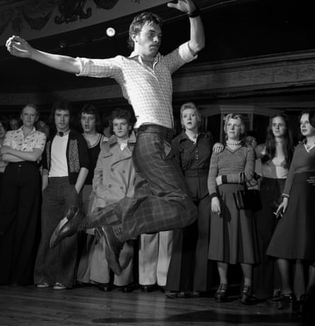 Une danseuse au Wigan Casino en 1975