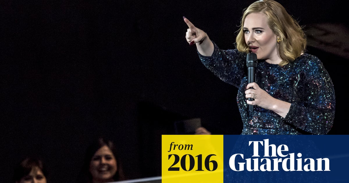 Adele tells fan to stop filming gig and enjoy it in real life | Adele