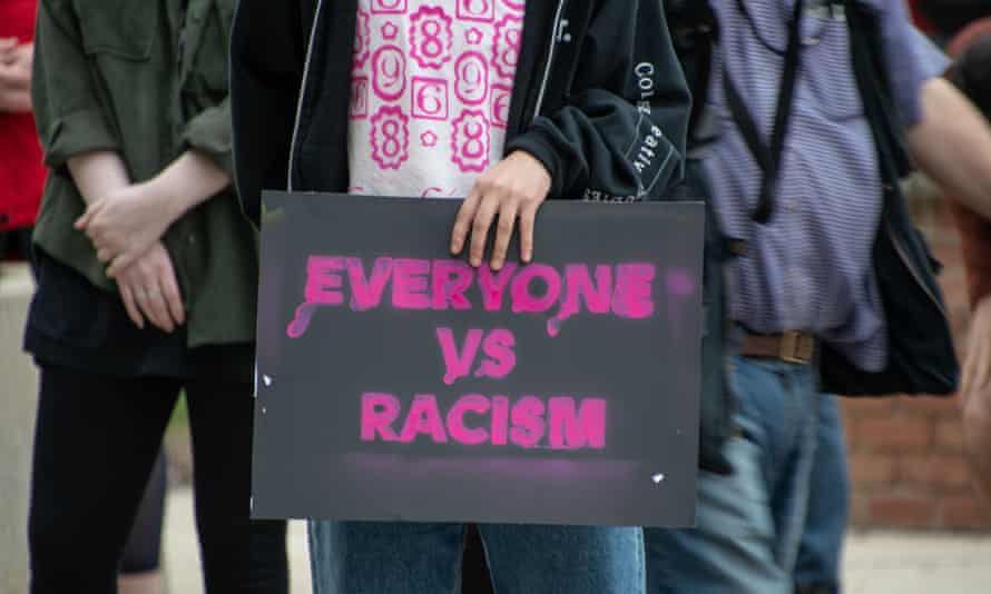 Detroit activists host a Stop Asian Hate rally.