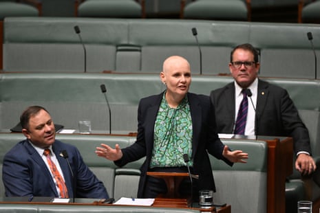 Peta Murphy in parliament