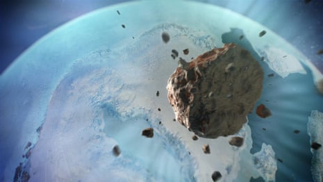 Massive impact crater found under Greenland ice sheet – video