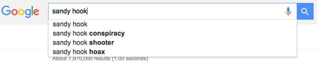 google sandy hook