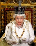 The Queen delivers her speech during the State Opening of Parliament in the House of Lords at the Palace of Westminster