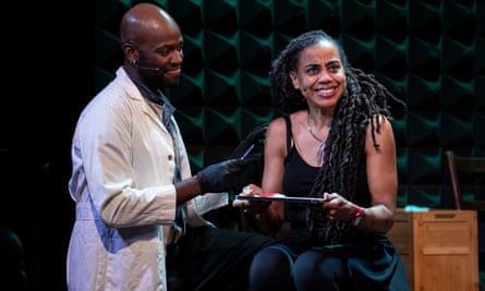 Leland Fowler and Suzan-Lori Parks in Plays for the Plague Year