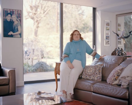 Christine Dawood, photographed at home.