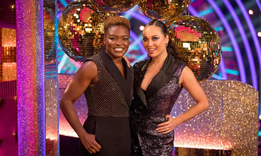 Nicola Adams and Katya Jones, who competed as Strictly’s first same-sex couple in 2019.