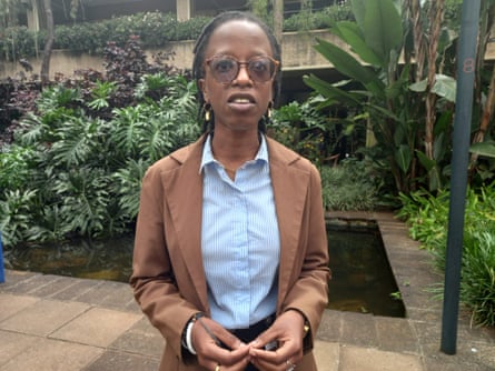 A young woman in a blazer
