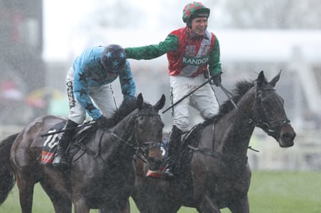 Harry Skelton, right, and Bossman Jack.