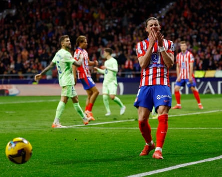 Conor Gallagher reacts to a missed chance.