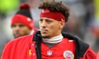 NFL roundup: Patrick Mahomes limps off as flawless Jackson inspires Ravens
