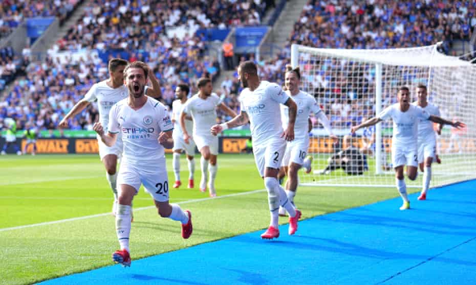 Bernardo Silva Earns Manchester City Hard Fought Victory Against Leicester Premier League The Guardian Bernardo Silva Earns Manchester City Hard Fought Victory Against Leicester Premier League The Guardian