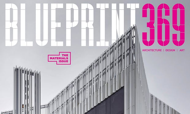 Detail of the cover of Blueprint 369, the final print edition of the magazine.