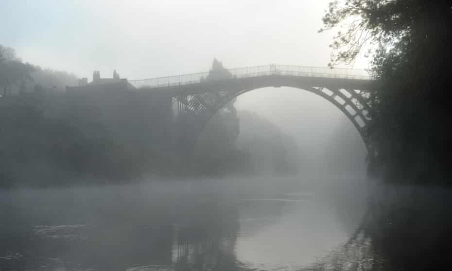 The Iron Bridge on the River Severn.
