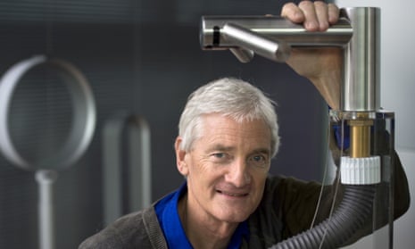 Sir James Dyson at his company’s current headquarters in Malmesbury, Wiltshire.