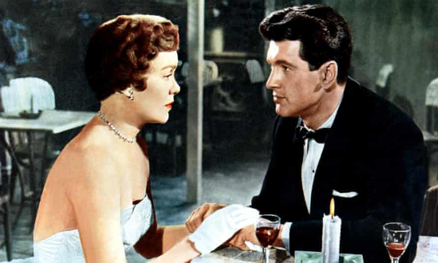 Jane Wyman and Rock Hudson in Magnificent Obsession.