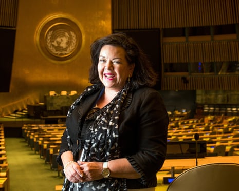 Karen Pierce, UK's permanent representative to the UN