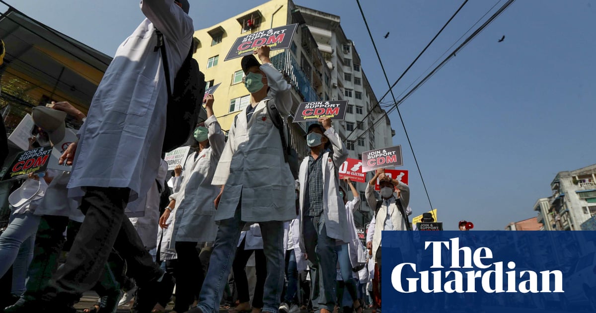 Scores of medics in Myanmar face charges over anti-coup strike