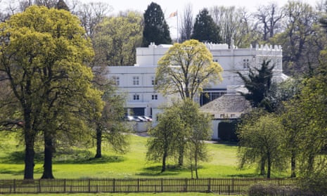 Royal Lodge in Windsor Great Park.