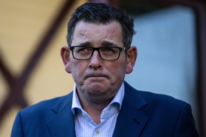 Victorian premier Daniel Andrews.