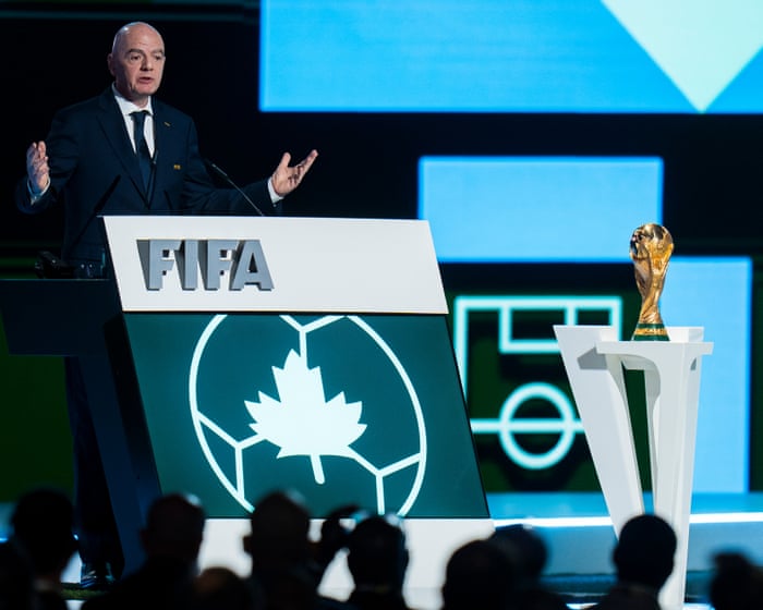 The Fifa family: which confederations could support Infantino or turn against him? — image supplied by The Guardian Sport's feed