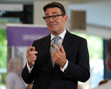 Burnham promises 'pragmatic' approach to North Sea oil and gas | Fossil fuels | The Guardian