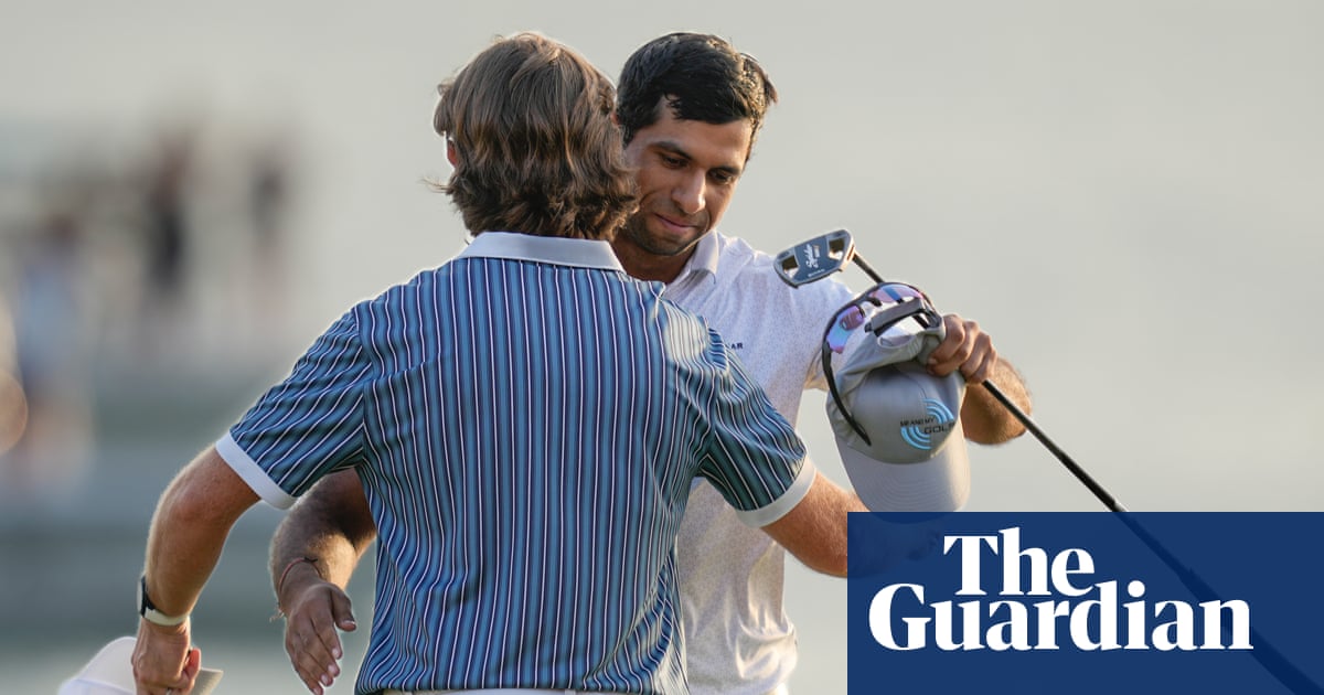 Aaron Rai edges out Tommy Fleetwood in playoff to take title in Abu Dhabi