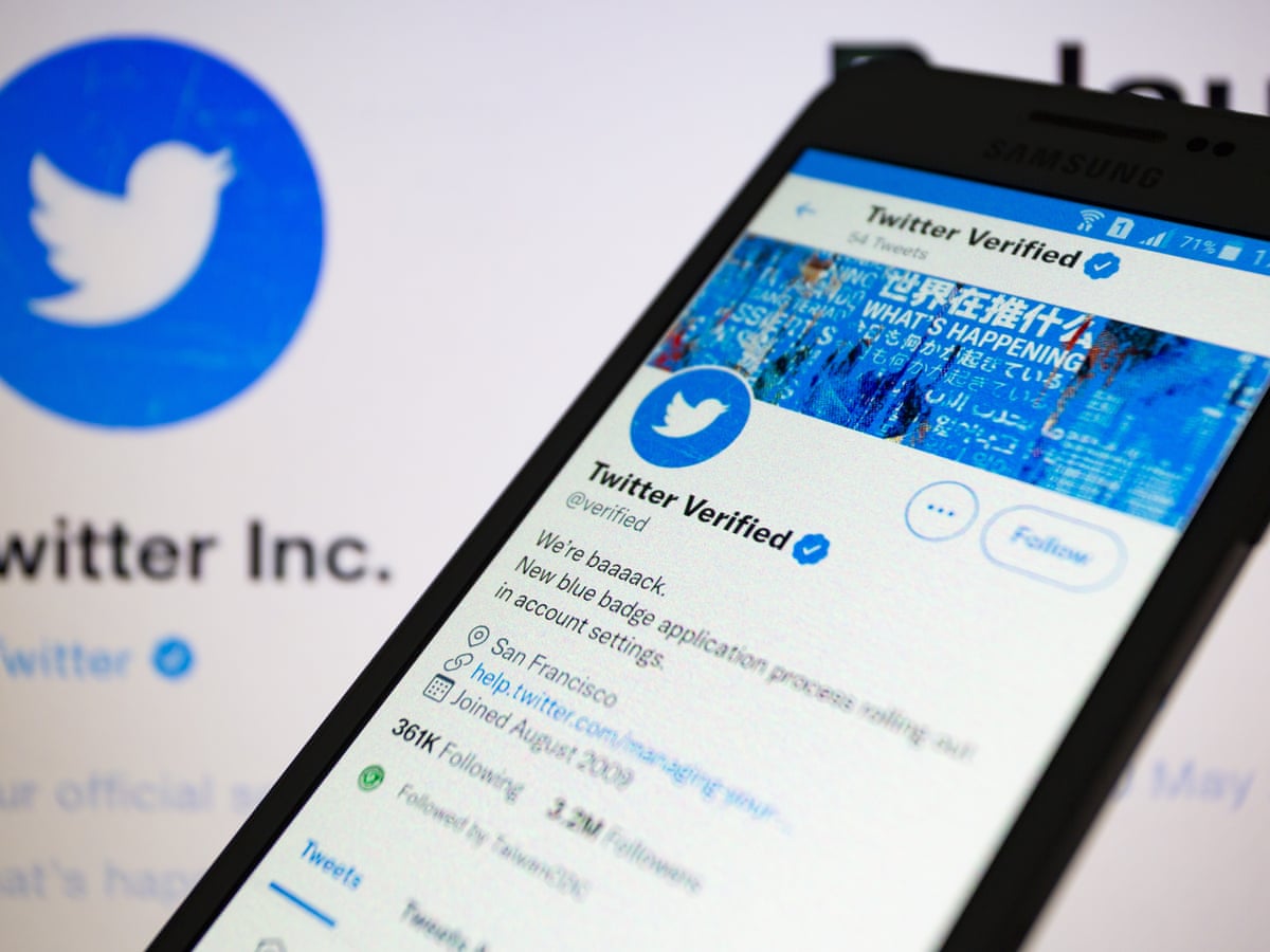 Twitter lists paid-for 'Blue' subscription service on app stores | Twitter | The Guardian