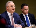 Australia news live: Minns says he and Albanese ‘disagree on a fair bit’; household energy bills to fall up to 10% in July